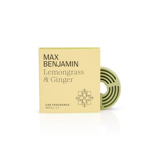 Car Fragrance Refill - Lemongrass & Ginger