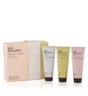Hand Cream Gift Set (3x75ml) LG, FLW, White Pomegranate