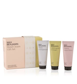 Hand Cream Gift Set (3x75ml) LG, FLW, White Pomegranate