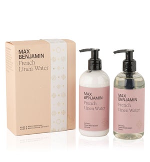 Hand/Body Wash and Lotion 300ml - French Linen Water