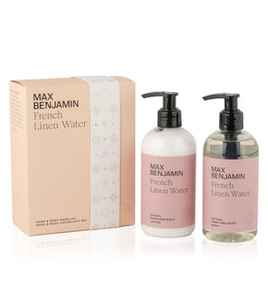 Hand/Body Wash and Lotion 300ml - French Linen Water