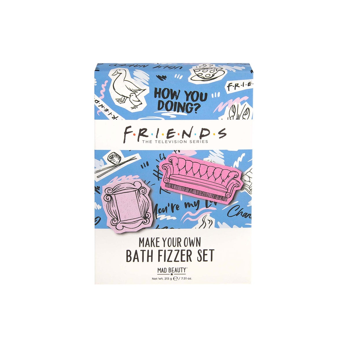 Warner Friends - Bath Fizzer Set Make Your Own