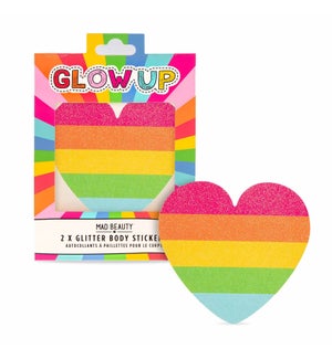 Bursting With Pride - Glitter Body Stickers