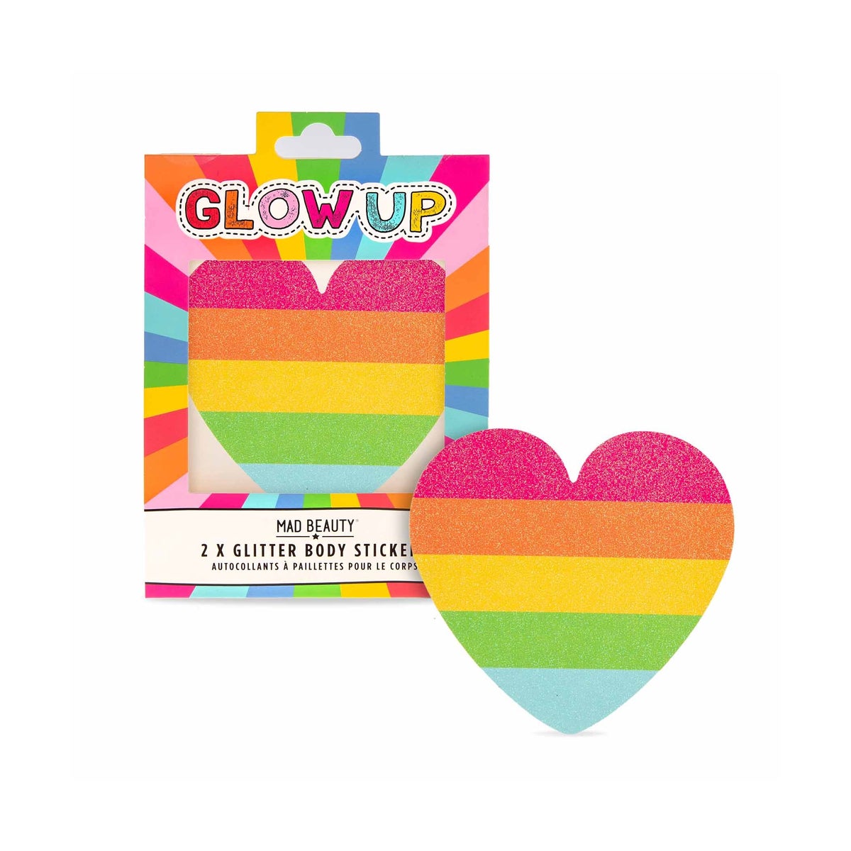 Bursting With Pride - Glitter Body Stickers