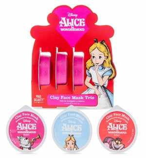 Disney Alice in Wonderland - Clay Face Mask Trio