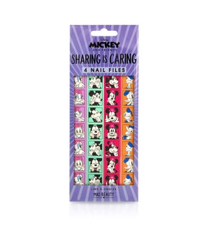 Mickey and Friends4pk Nail Files - 12pc