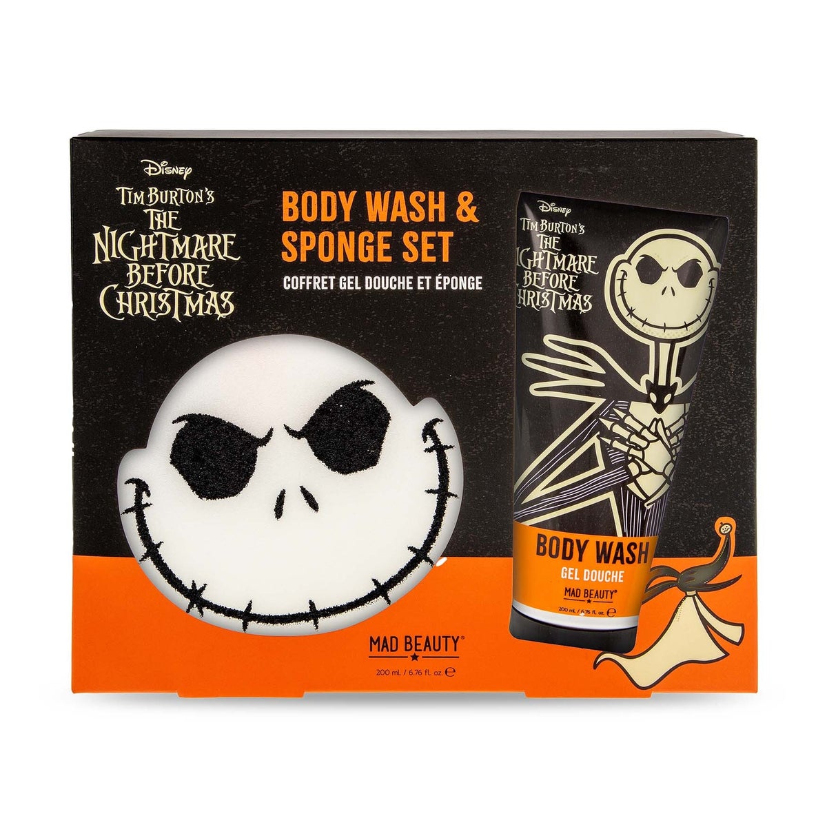Disney Nightmare Before Christmas - Body Wash and Sponge Set