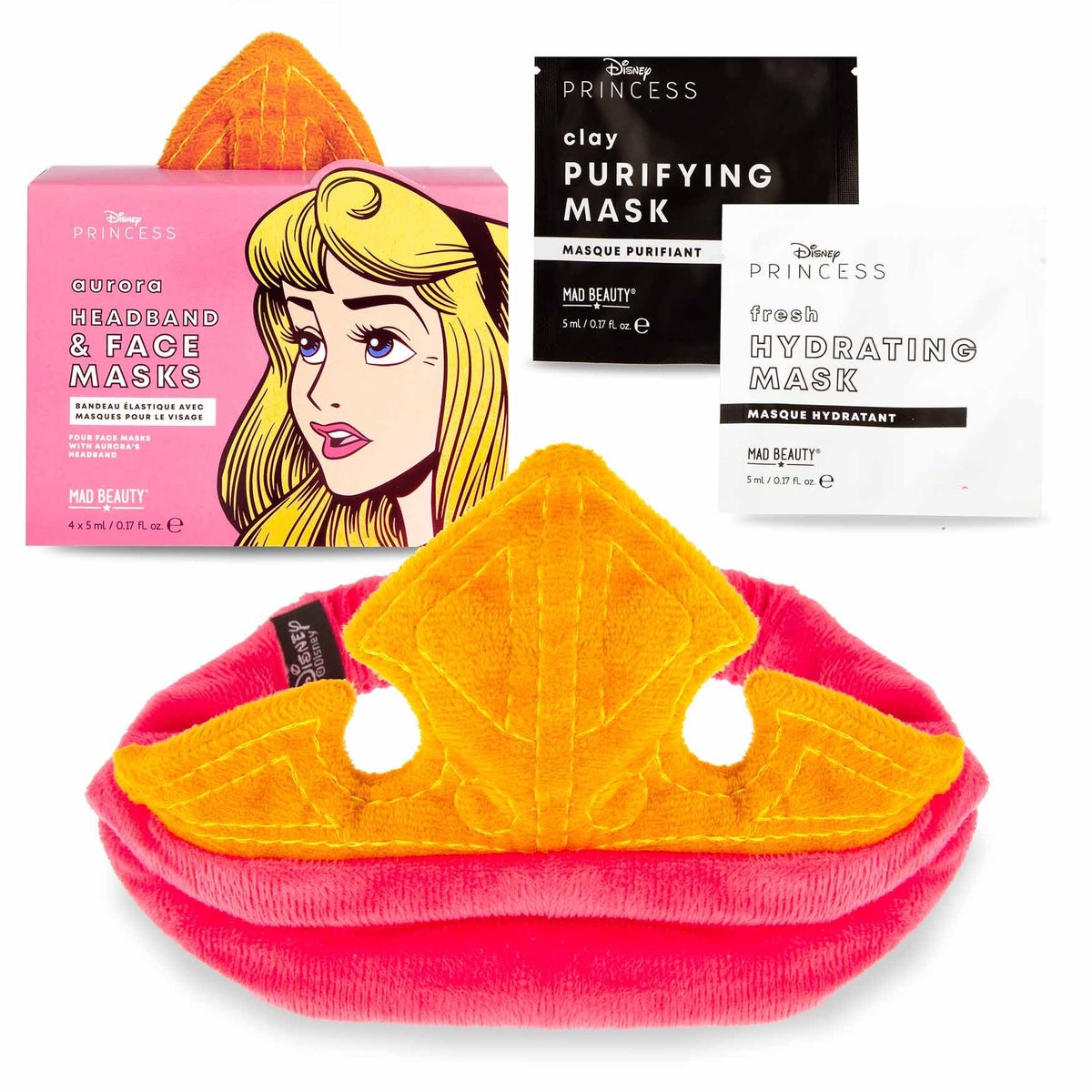 Disney POP Princess - Headband and Cosmetic Sheet Mask Set Aurora