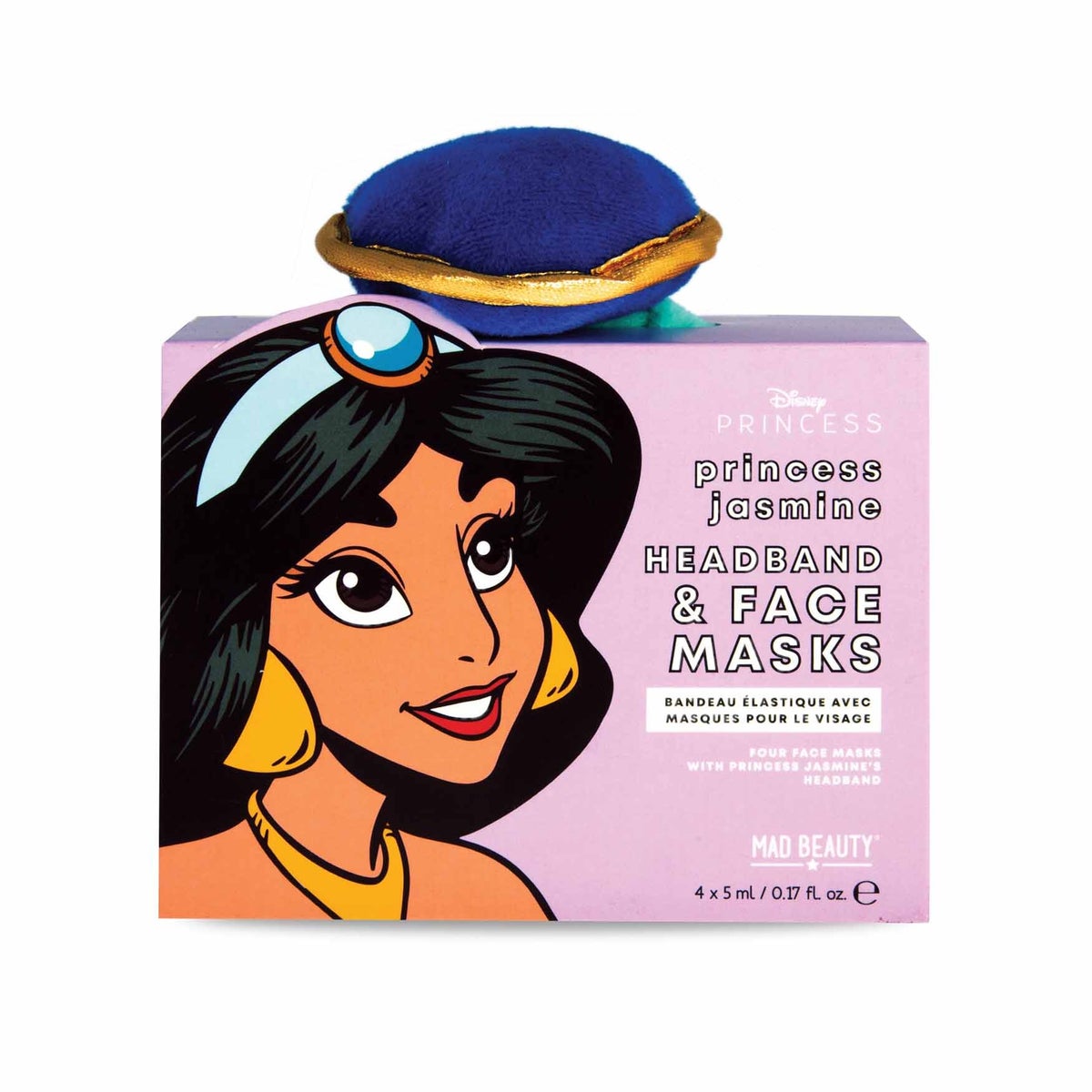 Disney POP Princess - Headband and Cosmetic Sheet Mask Set Jasmine