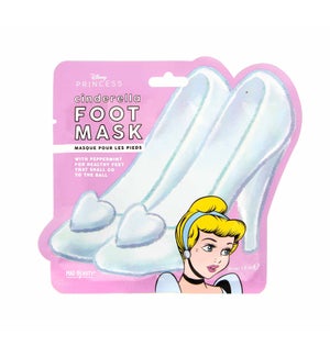 Disney POP Princess Cinderella Foot Mask - 12pc