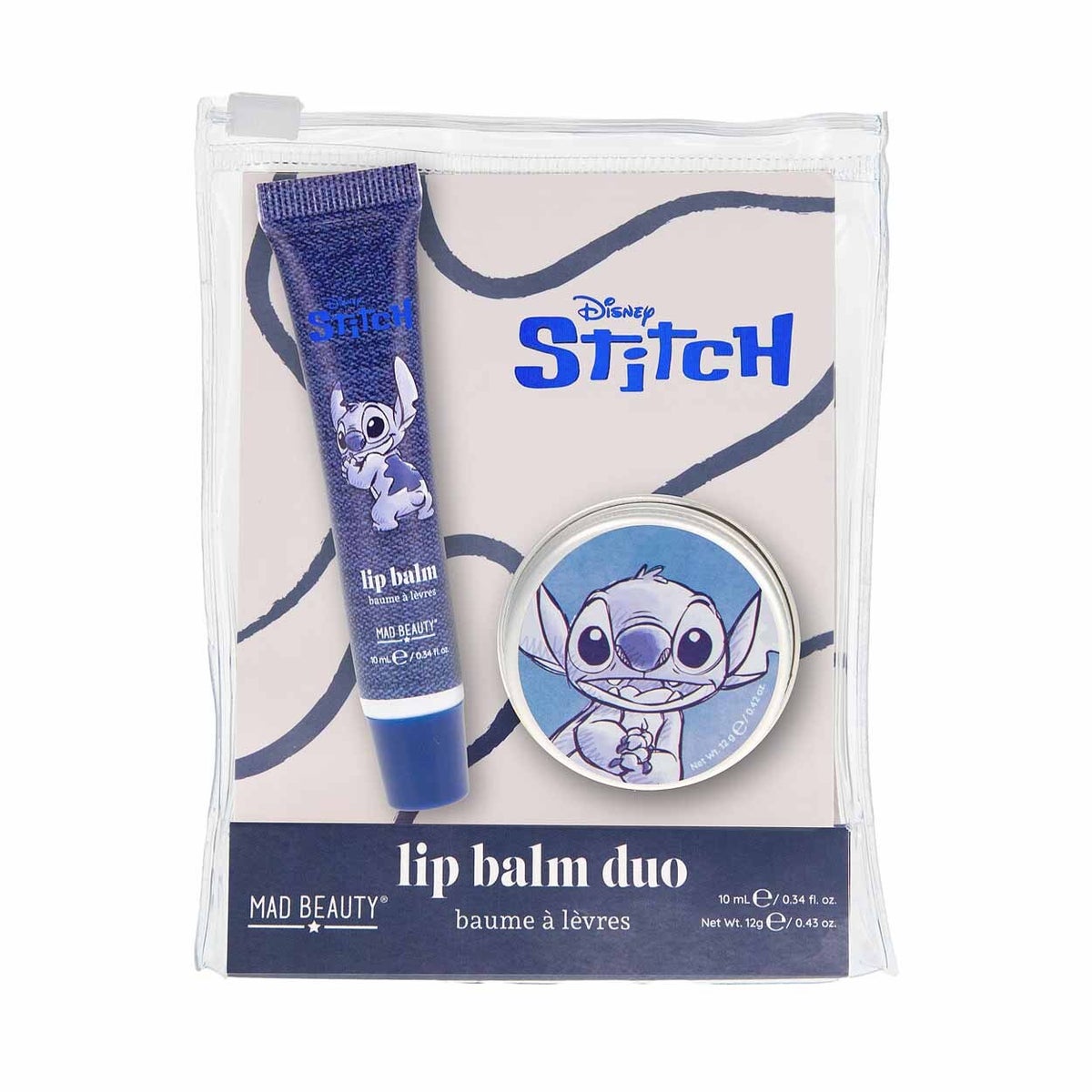 Disney Stitch Denim - Lip Balm Duo