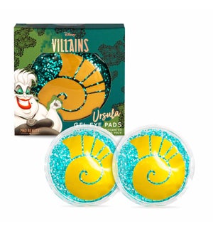 Disney Villains Ursula Gel Eye Pads -12pc