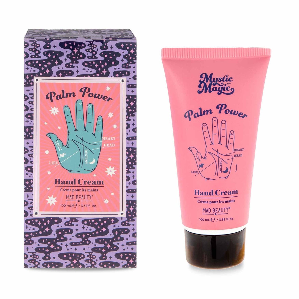 Mystic Magic - Hand Cream Palm Power - Indigo and Violet, enriched with Shea Butter