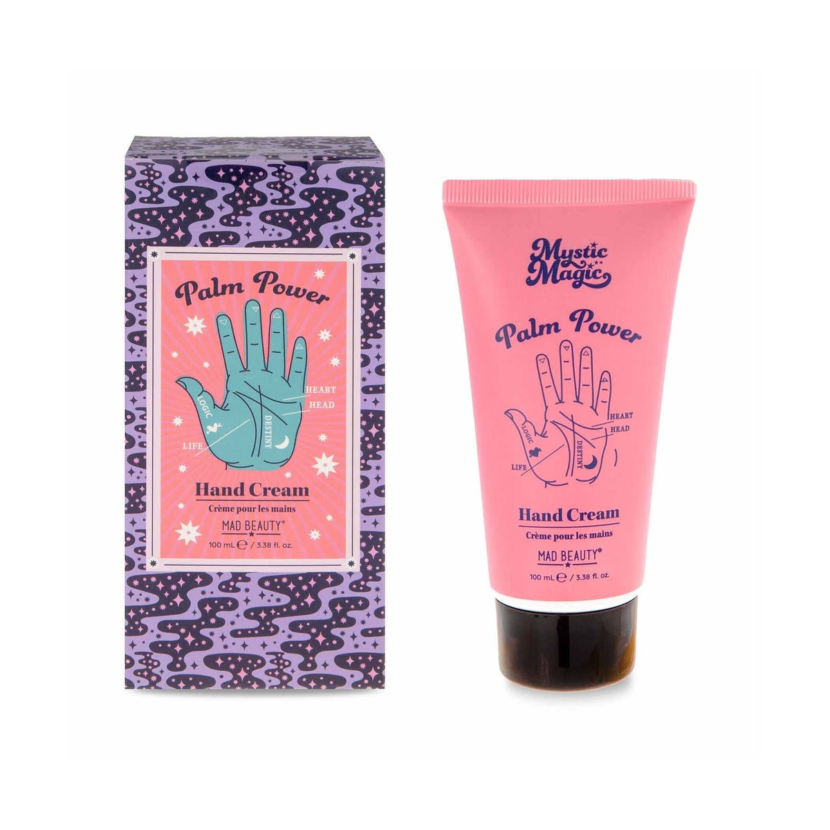 Mystic Magic - Hand Cream Palm Power - Indigo and Violet, enriched with Shea Butter