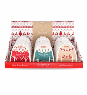 Nordic Nights - Bath Fizzer Display