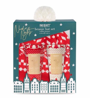 Nordic Nights - Beanie Hat Bath and Body Set