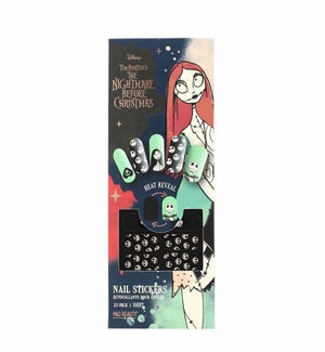 Disney Nightmare Before Christmas - Heat Reveal Nail Stickers