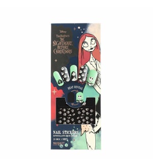 Disney Nightmare Before Christmas - Heat Reveal Nail Stickers