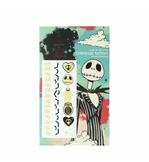 Disney Nightmare Before Christmas - Glow In The Dark Body Tattoos