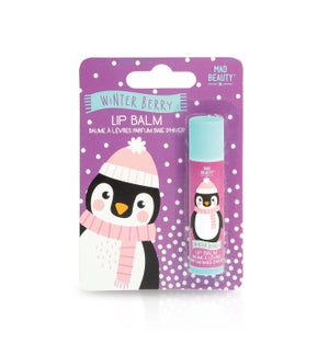 I Love Christmas Carded Lip Balm Penguin 12pc