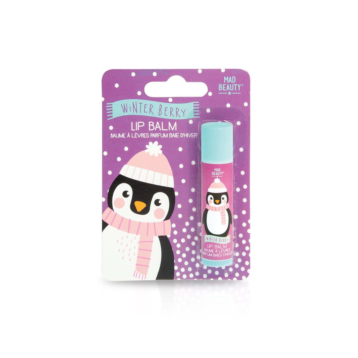 I Love Christmas - Lip Balm Penguin - Winter Berry