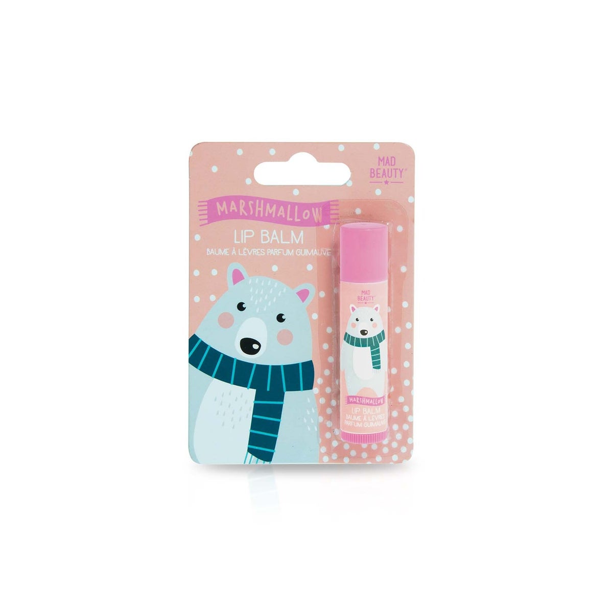 I Love Christmas - Lip Balm Polar Bear - Marshmellow