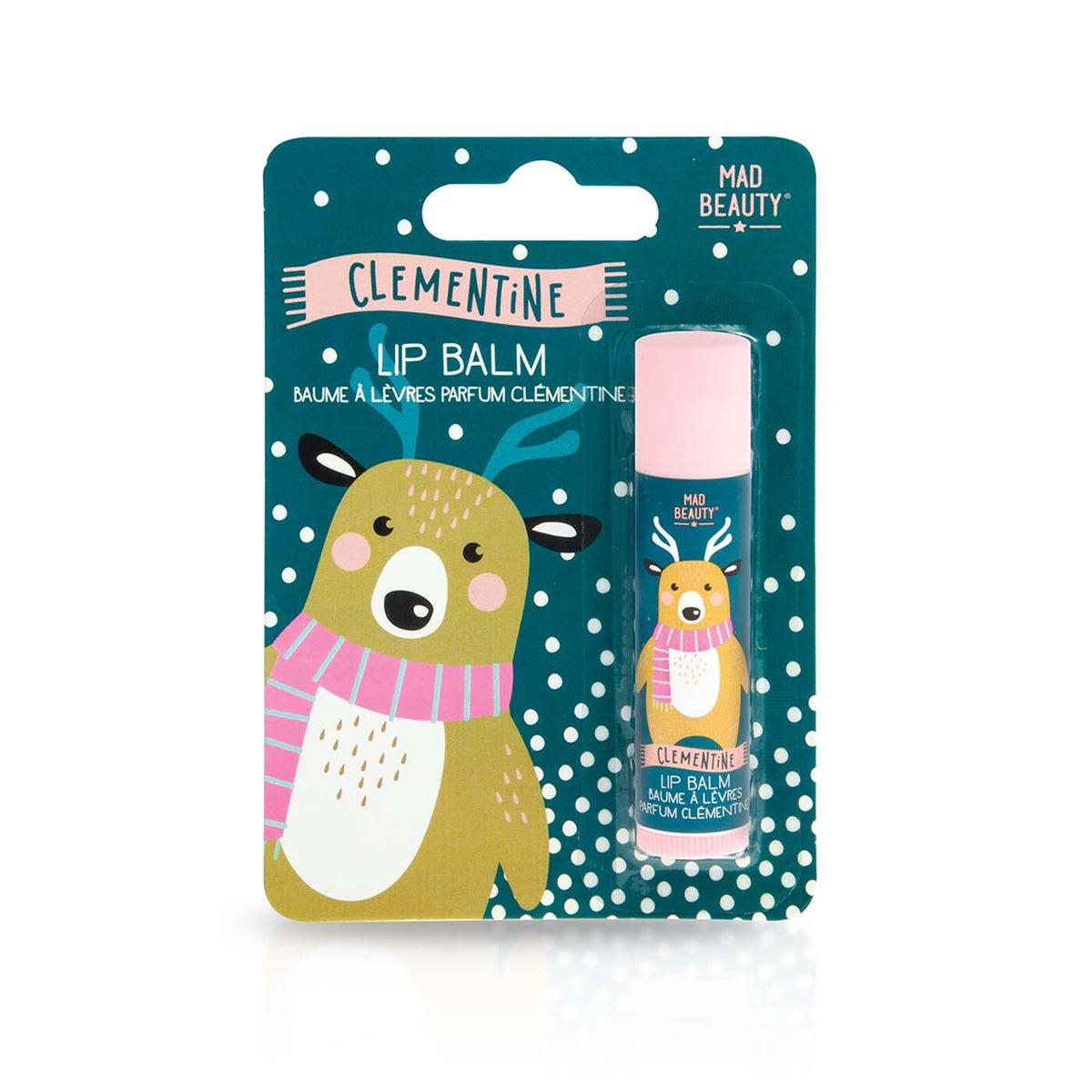 I Love Christmas - Lip Balm Reindeer - Clementine