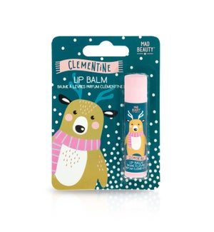 I Love Christmas Carded Lip Balm Reindeer 12pc
