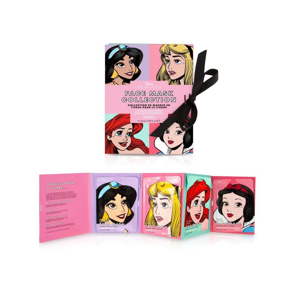 Disney POP Princess - Cosmetic Sheet Mask Booklet