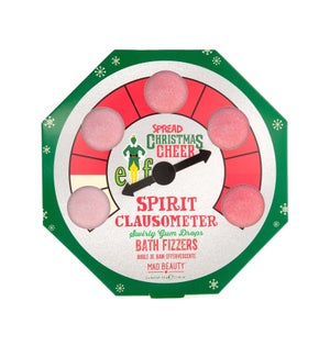 Warner Elf - Bath Fizzers Spirit Clausometer Swirly Gum Drops