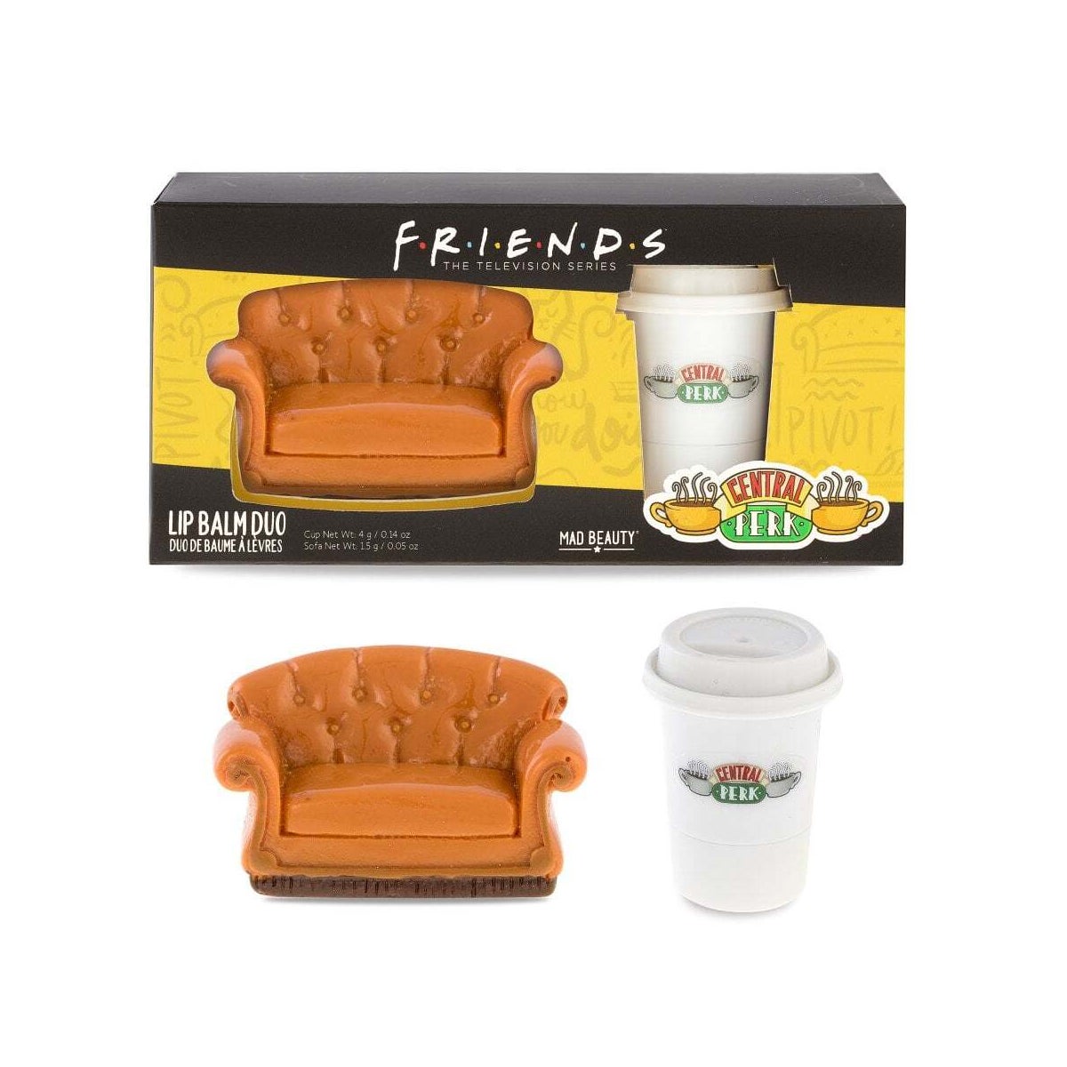 Warner Friends - Lip Balm Duo Sofa and Cup