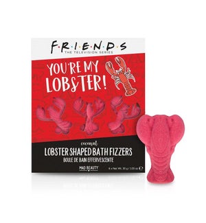 Warner Friends Lobster Bath Fizzers - 6pc