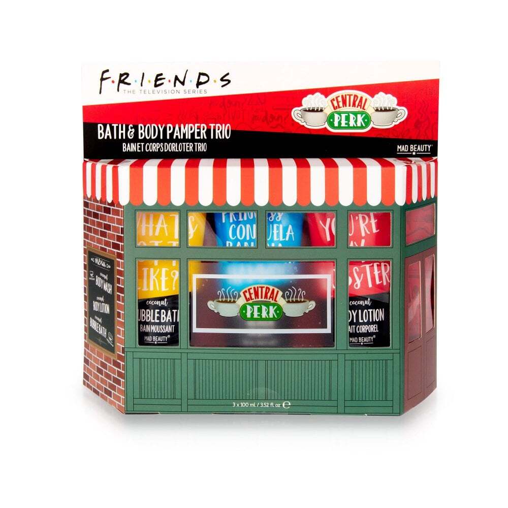 Warner Friends - Bath and Body Pamper Trio Central Perk