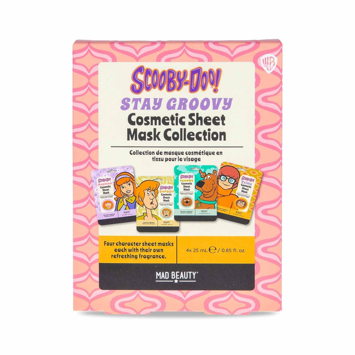 Warner Scooby Doo - Cosmetic Sheet Mask Set