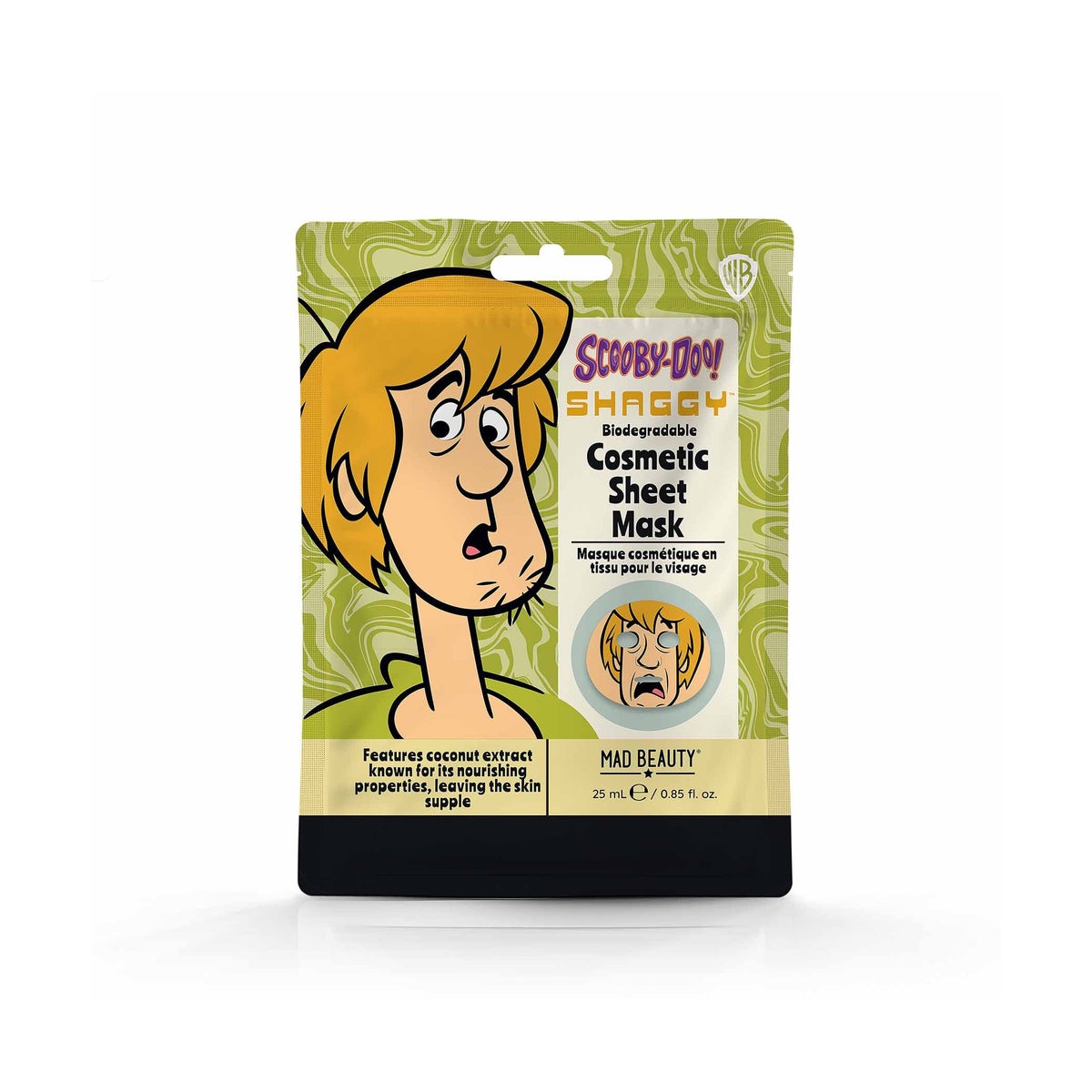 Warner Scooby Doo - Cosmetic Sheet Mask Shaggy