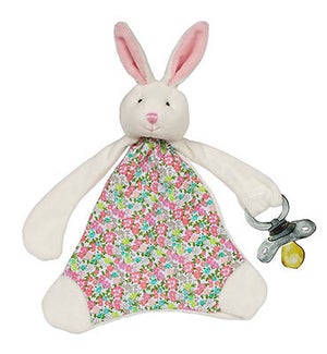 Beth the Bunny Pacifier Blankie 11"