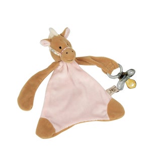 Nellie the Horse Pacifier Blankie 11"
