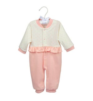 Pretty in Pink Playsuit, 6M