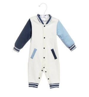 Bouncing Baby Boy Playsuit, 3M