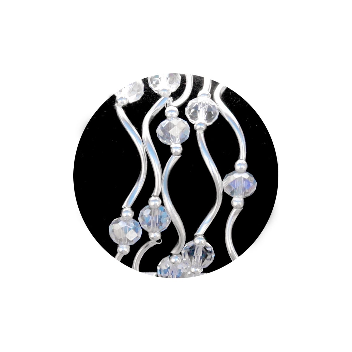 Clear Crystal AB Bracelet