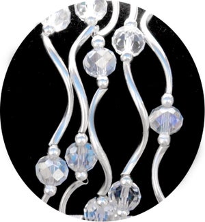 Clear Crystal AB Bracelet