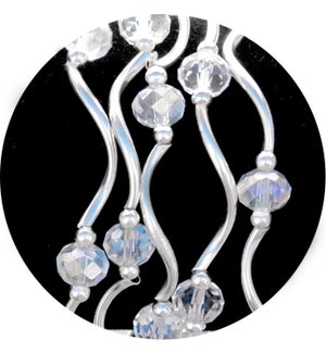 Clear Crystal AB Bracelet