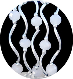 Ice White AB Bracelet