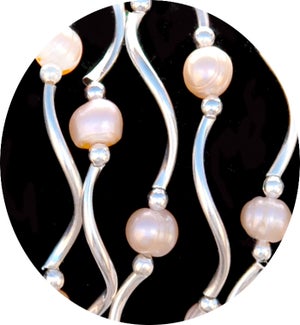 Pink Pearl Bracelet