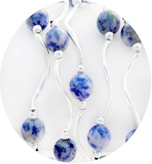 Denim Sodalite Bracelet