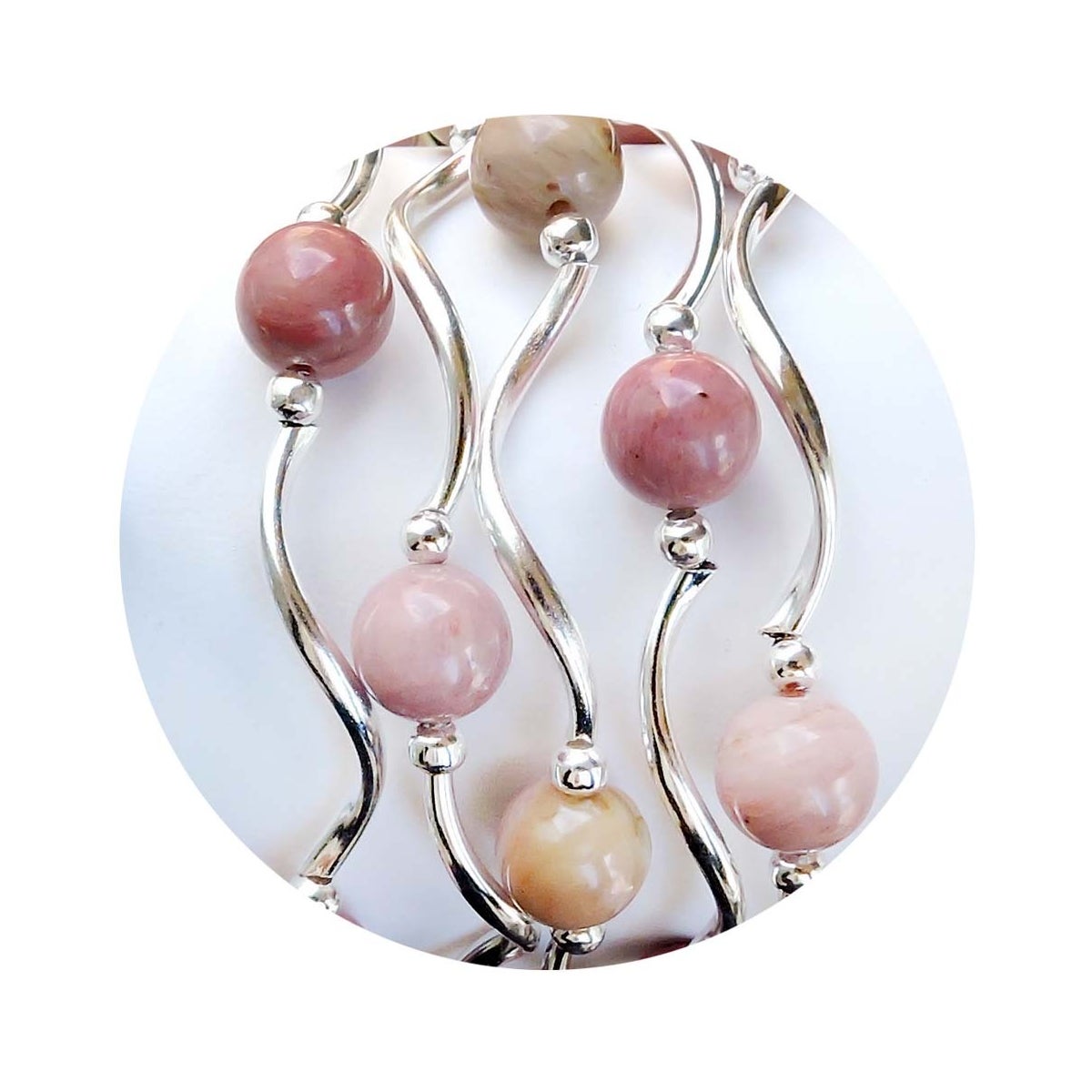 Rhodochrosite Bracelet