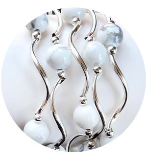 White Marble Bracelet