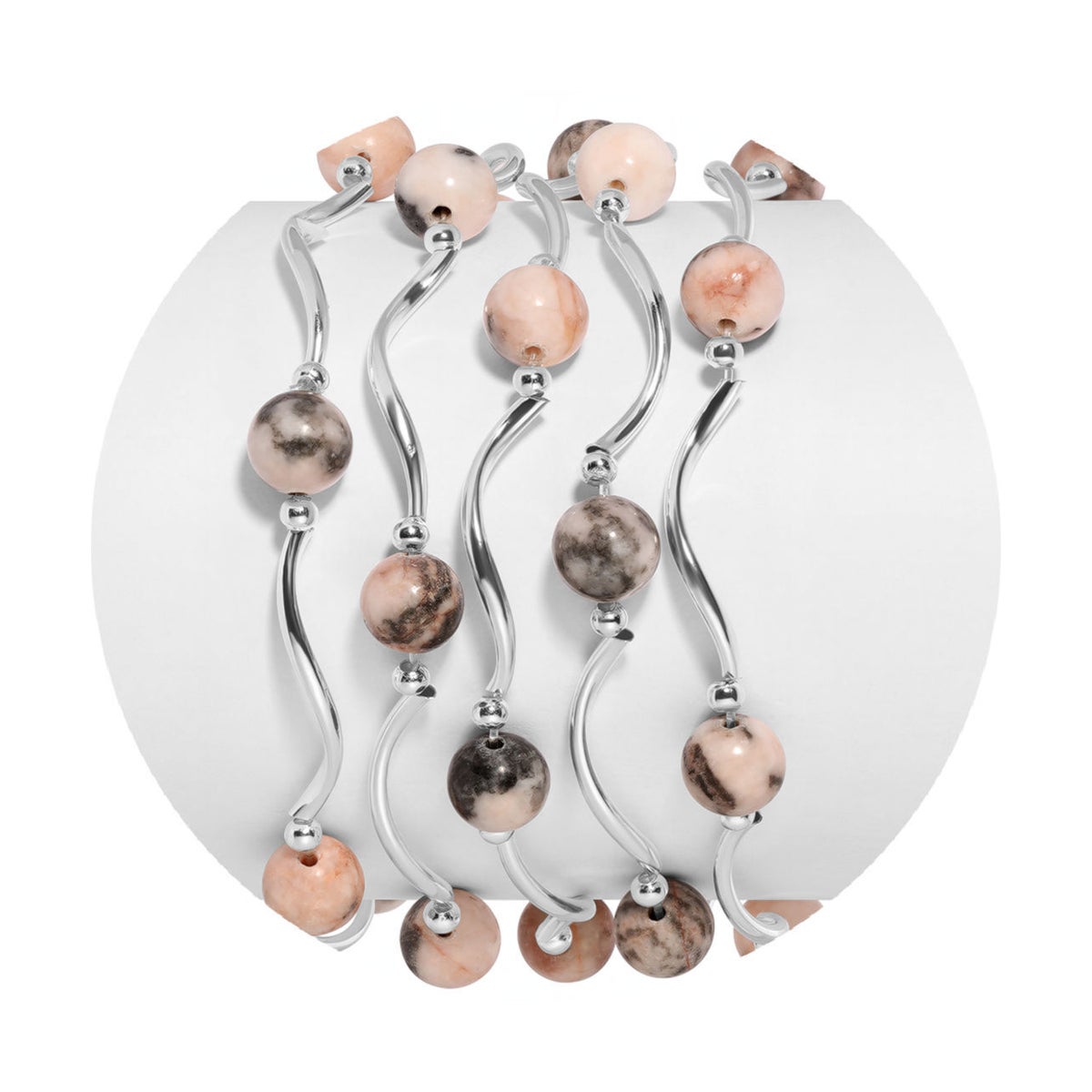 Pink Zebra Jasper Bracelet
