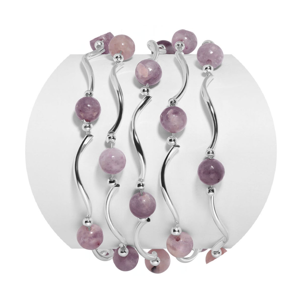 Lilac Jade Bracelet
