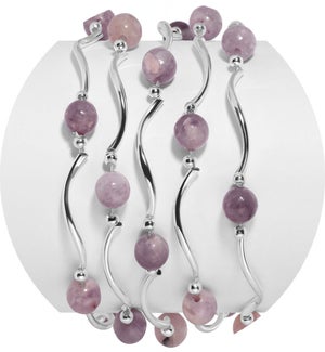 Lilac Jade Bracelet
